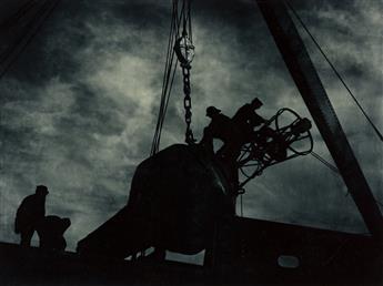 A. AUBREY BODINE (1906-1970) Overhauling Buoy.